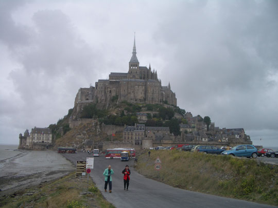 Klter na ostrvku Mont St. Michel